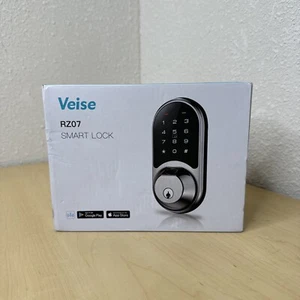 Veise RZ07 Smart Lock With Fingerprint Touchscreen Key Included New Open Box - Picture 1 of 3