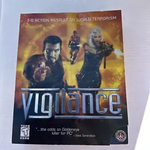 SEALED Vigilance (PC-CD, 1998) for Windows 95/98 Complete Big Box New Sealed NIB - Picture 1 of 19