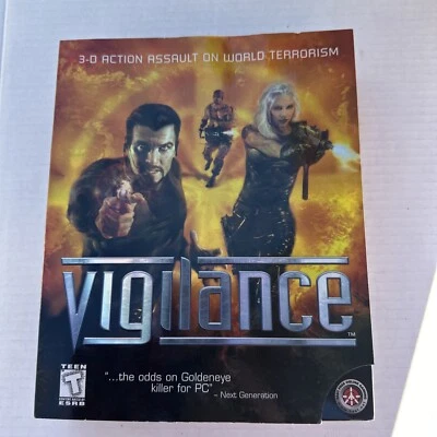SEALED Vigilance (PC-CD, 1998) for Windows 95/98 Complete Big Box New Sealed NIB - Image 1 of 4