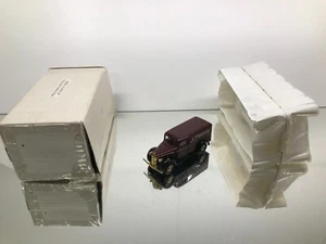 MATCHBOX YJC08 GMC VAN JCPENNEY 1937 -DARK RED 1:43? very rare- GOOD IN BOX - Picture 1 of 8