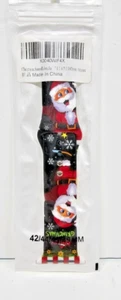 Silicone Solid Watch Band Wrist Strap For Smart Watch Santa Grinchmas 42/49mm - Picture 1 of 4