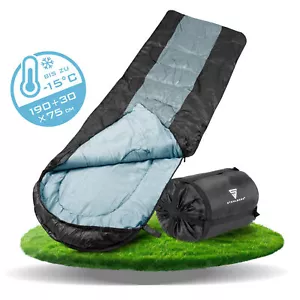STAHLWERK Schlafsack -15°C Outdoorschlafsack Campingschlafsack Winterschlafsack - Bild 1 von 9
