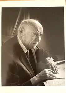 ISAAC BASHEVIS SINGER Portrait by Ray Fisher, 4x6" Modern Postcard, PRISTINE - Bild 1 von 2