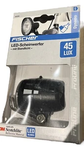 Fischer LED Frontlicht Dynamo 45 Lux mit Standlicht StVZO zugelassen Neu - Bild 1 von 3