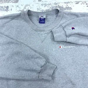 Vintage Champion Sweatshirt Men Large Crew Neck Sweater Heather Blank 90s Y2K * - Picture 1 of 9
