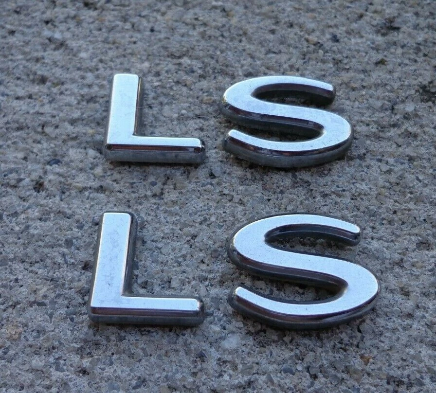 Lincoln LS emblema letras conjunto insignia calcomanía símbolo maletero OEM fábrica stock genuino Foto 1 de 1