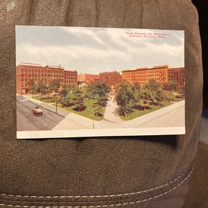 Park Square and Wholesale District Saint Paul MN Vintage - Picture 1 of 2