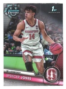2023-24 Bowman University U Chrome Basketball Stanford Spencer Jones - Bild 1 von 2