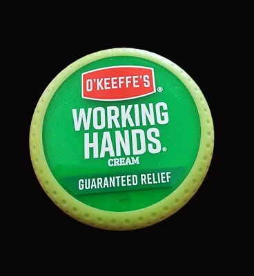 ¡¡¡NUEVO!!! Crema de manos O'Keeffe's Working Hands para manos secas agrietadas 2,7 oz Foto 1 de 4