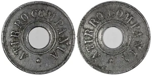 COSTA RICA Token  Atirro Compania 32,7 mm. Aluminium (20 783) - Picture 1 of 3