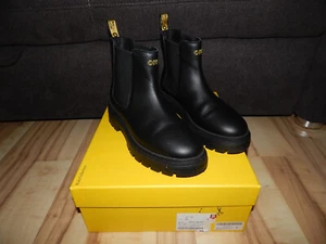 Off White Kids Chelsea Boot Stiefel Schuhe Black Yellow Gr. 36 - Bild 1 von 8
