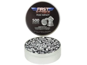 First Strike Spitzkopf Diabolo 500 Stück Dose 4,5mm / 177 für Luftdruckwaffen - Bild 1 von 1