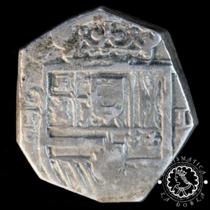 LADOBLA - 1611 – 2 Reales – Toledo – C – Felipe III – MBC – (MUY RARA) - Picture 1 of 4
