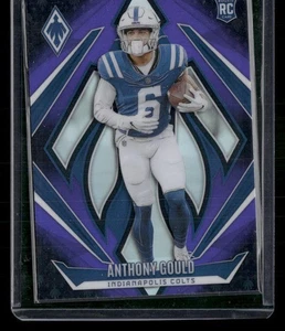 2024 Panini Phoenix #155 Anthony Gould Purple Indianapolis Colts Rookie - Picture 1 of 2