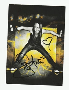 STEFANIE HEINZMANN - ORIGINAL HANDSIGNIERTE AUTOGRAMMKARTE 2008 - MY MAN IS A.. - Bild 1 von 2