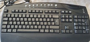 Chicony UK Keyboard USB Model KUS0103 inc card reader. - Picture 1 of 3