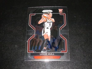 Tarjeta RC #186 INDIANA EVER FIRMADA AUTOGRAFIADA 2022 PANINI PRIZM ROOKIE LEXIE HULL - Imagen 1 de 3