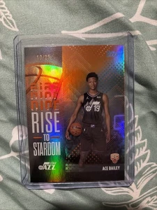 Baloncesto Topps 2025-#RTS-5 Ace Bailey (RC) naranja/25 - Imagen 1 de 2