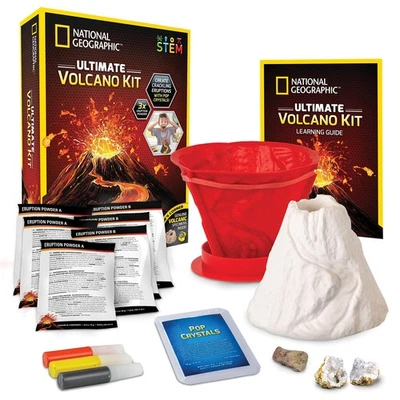 Kit Volcán National Geographic - Juguete Ciencia STEM - Caja Dañada Foto 1 de 4