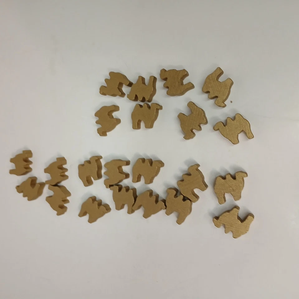 Catán Comerciantes y Bárbaros Juego Repuesto Piezas 22 Camellos Madera 3067 Foto 1 de 1