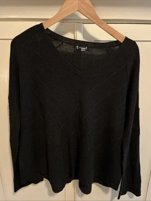 Suéter suéter para mujer Smartwool talla grande negro Foto 1 de 4