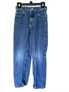 Sonoma Life + Style Girls' 7X Slim Jeans - Classic Blue Denim - Picture 1 of 3