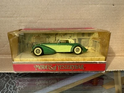 Matchbox Models Of Yesteryear - Y17 - 1938 Hispano Suiza - Green - Image 1 of 4
