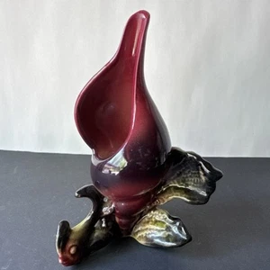 Vintage Original Hull Ebb Tide Bud Vase. 7" Hull Pottery Ceramic Fish vase - Picture 1 of 6