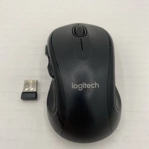 Logitech Black Wireless Mouse: Model M510 With USB Parts Read - Picture 1 of 10