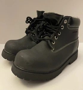 Smart Fit Water Proof Boots Youth Size 3 Skid Proof Black - Picture 1 of 5