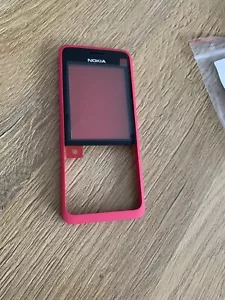 Nokia 301 Pink, 100% Original Front Cover!! New!!! - Picture 1 of 3