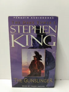 Dark Tower Ser.: The Gunslinger by Stephen King (1998, Audio Cassette, Abridged - Foto 1 di 3