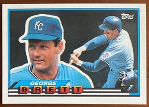 1989 Topps Big George Brett #46 HOF Royals - Bild 1 von 2