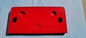 05-09 Corvette used GM OE Front License Frame Victory Red GM# 19166192 10301858 - Picture 1 of 2