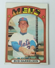 1972 Topps New York Mets Baseball Card #53 Bud Harrelson 