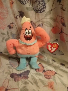 TY Beanie Babys Patrick Barnicleboy - SpongeBob - mit Etikett.       20a - Bild 1 von 6