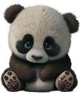 XXL Autoaufkleber Sticker Niedlicher Panda Aufkleber