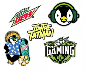 Mountain Dew Gaming Limited Edition Timthetatman Enamel Pin Set - Picture 1 of 9