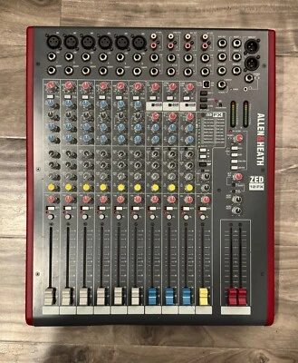 Allen and & Heath  ZED-12FX 12-Channel Mixer with USB & Effects FX - ZED12FX - Image 1 of 4