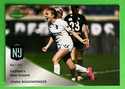 Jenna Nighswonger 2023 Parkside NWSL Pronto Week 6 SILVER Rookie #35 6/10 GOTHAM - Image 1 of 4