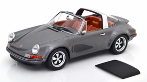 2104 PORSCHE 911 SINGER TARGA GRAY by KK SCALE MODELS ONLY 1,250 MADE NEW IN BOX - Picture 1 of 7