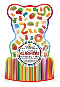 Happy Yummies Super Gummy Mix One Pound Bag Christmas Gift  Candy - Picture 1 of 4