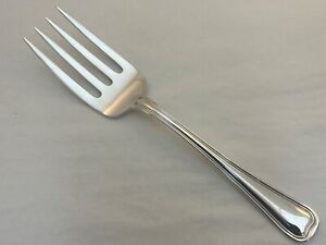Gorham sterling OLD FRENCH COLD MEAT SERVING FORK LARGE NO MONO