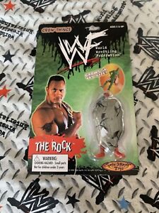 1999 THE ROCK WWF WWE Grow Things The Rock Figure Spin Master Toys