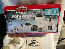 Vintage Star Wars Micro Collection Hoth World With Box