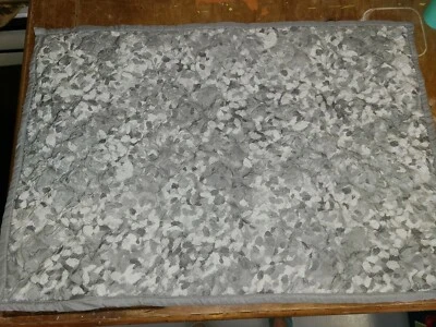 DKNY "Gray Abstract Floral" Standard Pillow Sham - Image 1 of 4