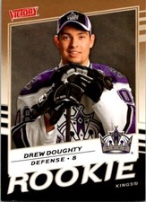 2008-09 UPPER DECK SERIES 2 VICTORY GOLD PARALLEL #325 DREW DOUGHTY RC