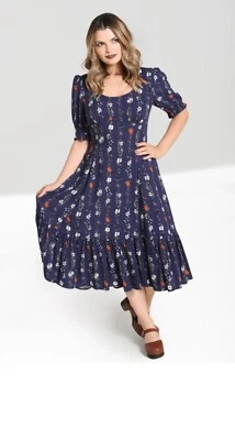 Hell Bunny Asta Vestido Largo - Imagen 1 de 4