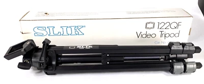 Slik 122 QF Photo Video Tripod Professional Camera Video 58 1/4" Original Box - Image 1 of 4