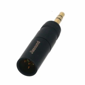 DIY Adapter Mini-XLR TA4M to mini-jack 3.5mm 1/8" for audio wireless Microphones - Picture 1 of 4